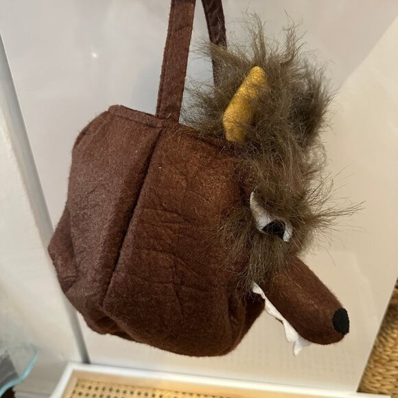 NWT Pottery Barn Werewolf trick or treat bucket - Picture 4 of 9